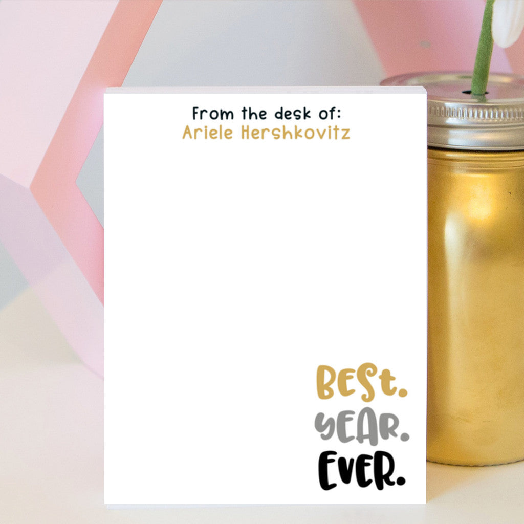 Best Year Ever Notepad