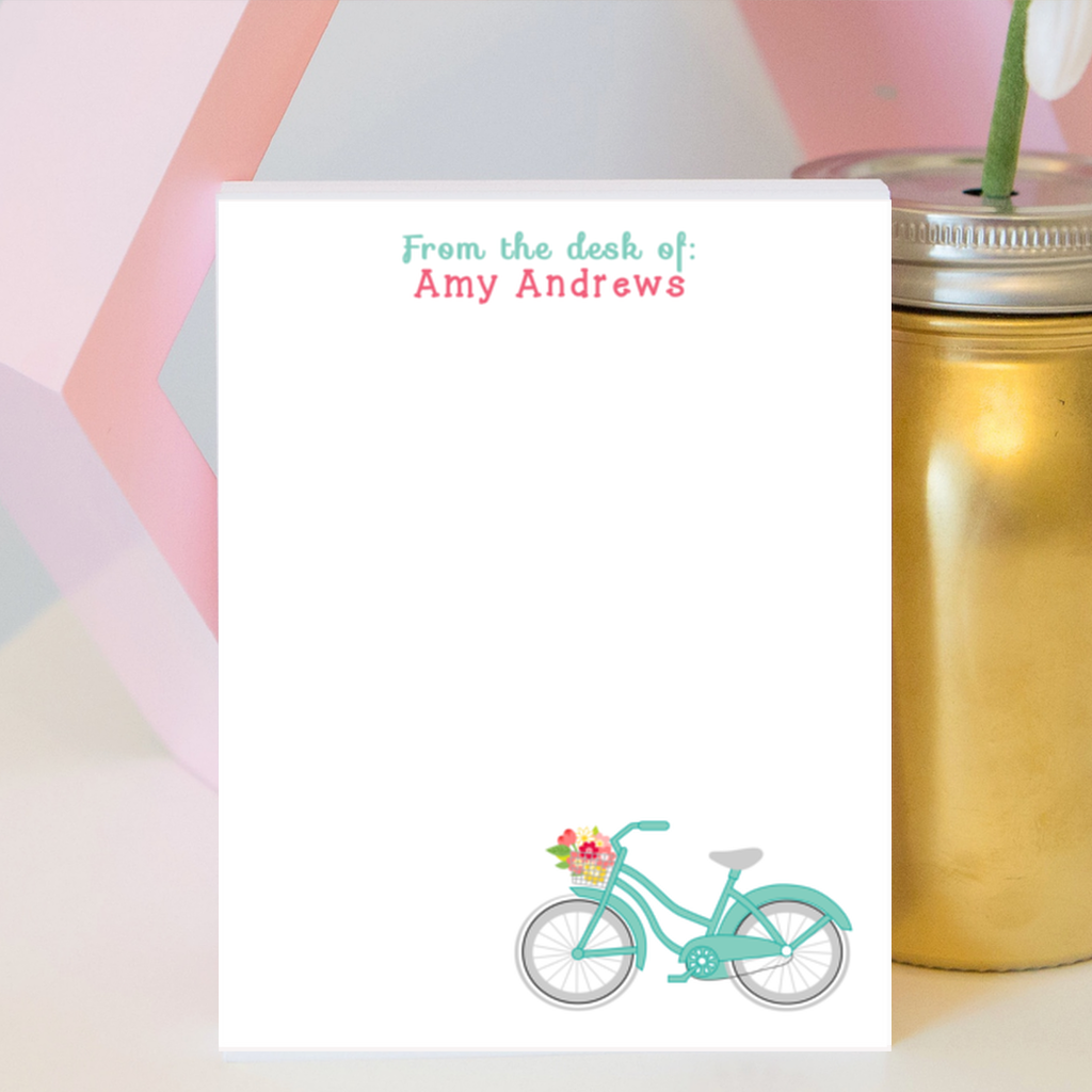 Vintage Bicycle Notepad