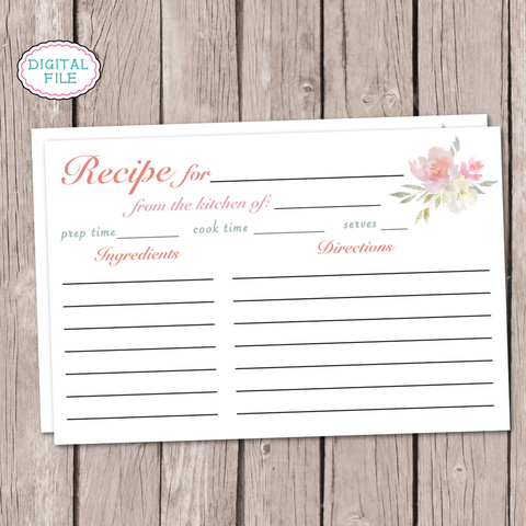Recipe Cards