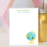 Globe Notepad