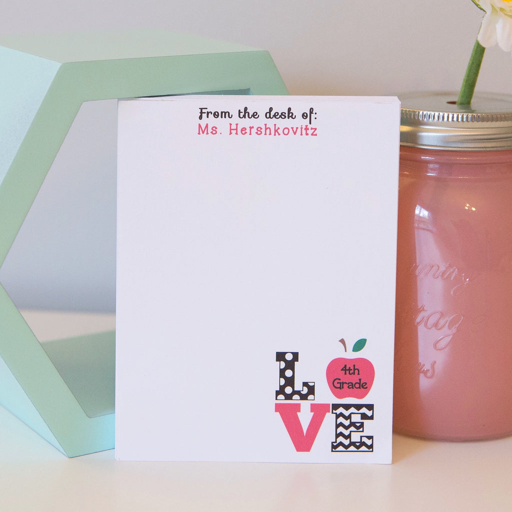 Teacher LOVE Notepad