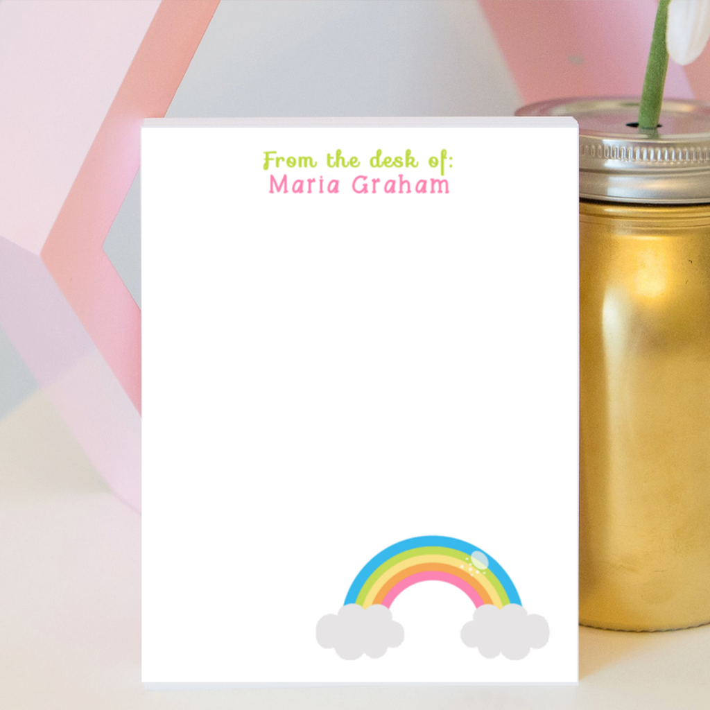 Rainbow Notepad