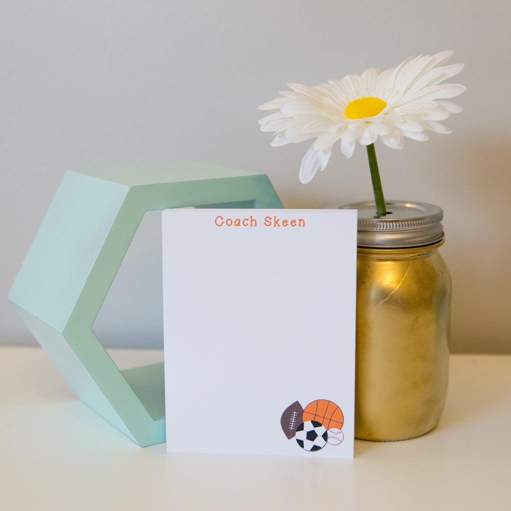 Sports Notepad