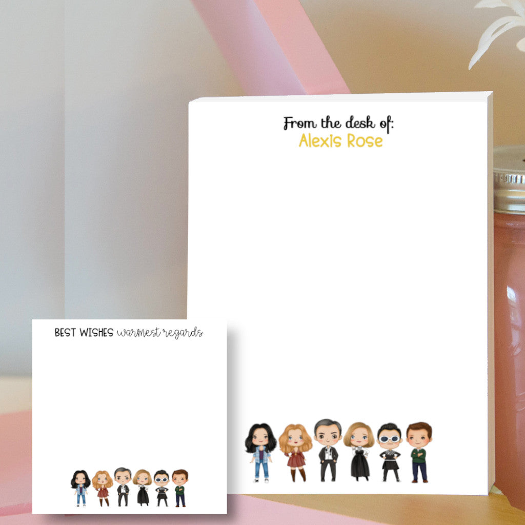 Rose Family Sticky Note & Notepad Bundle
