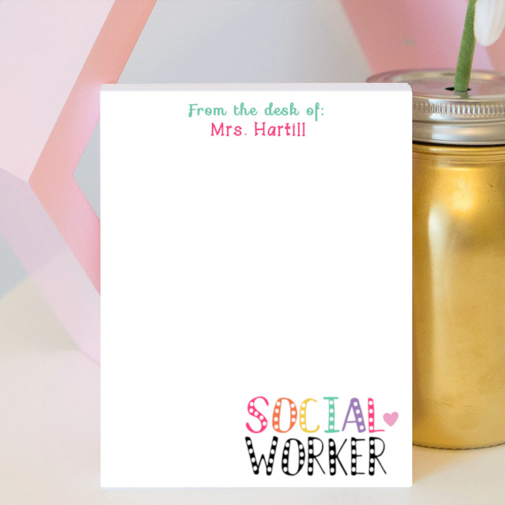 Social Worker Notepad