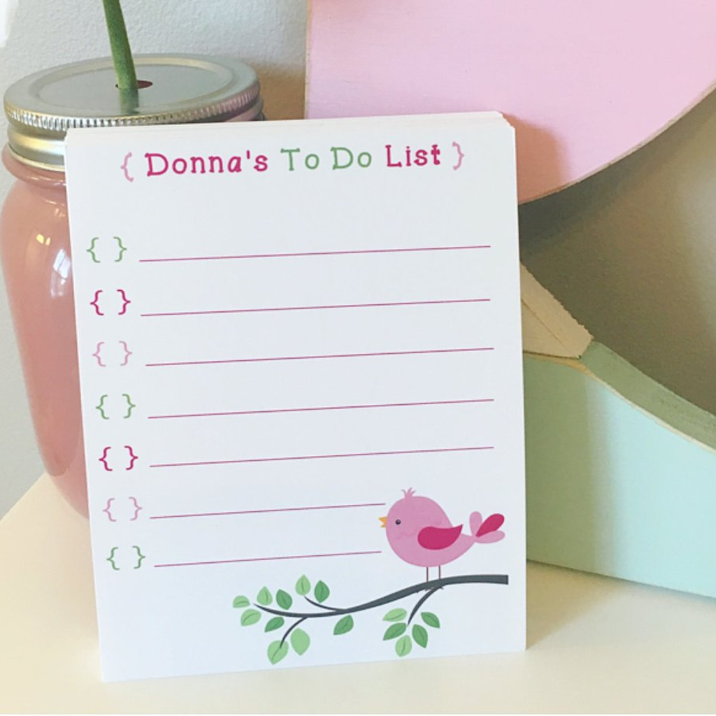Little Birdie To Do List