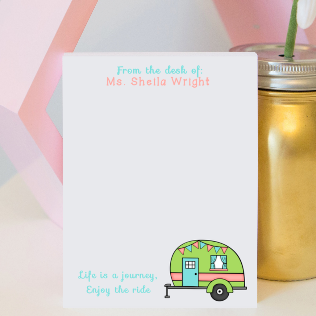Happy Camper Notepad