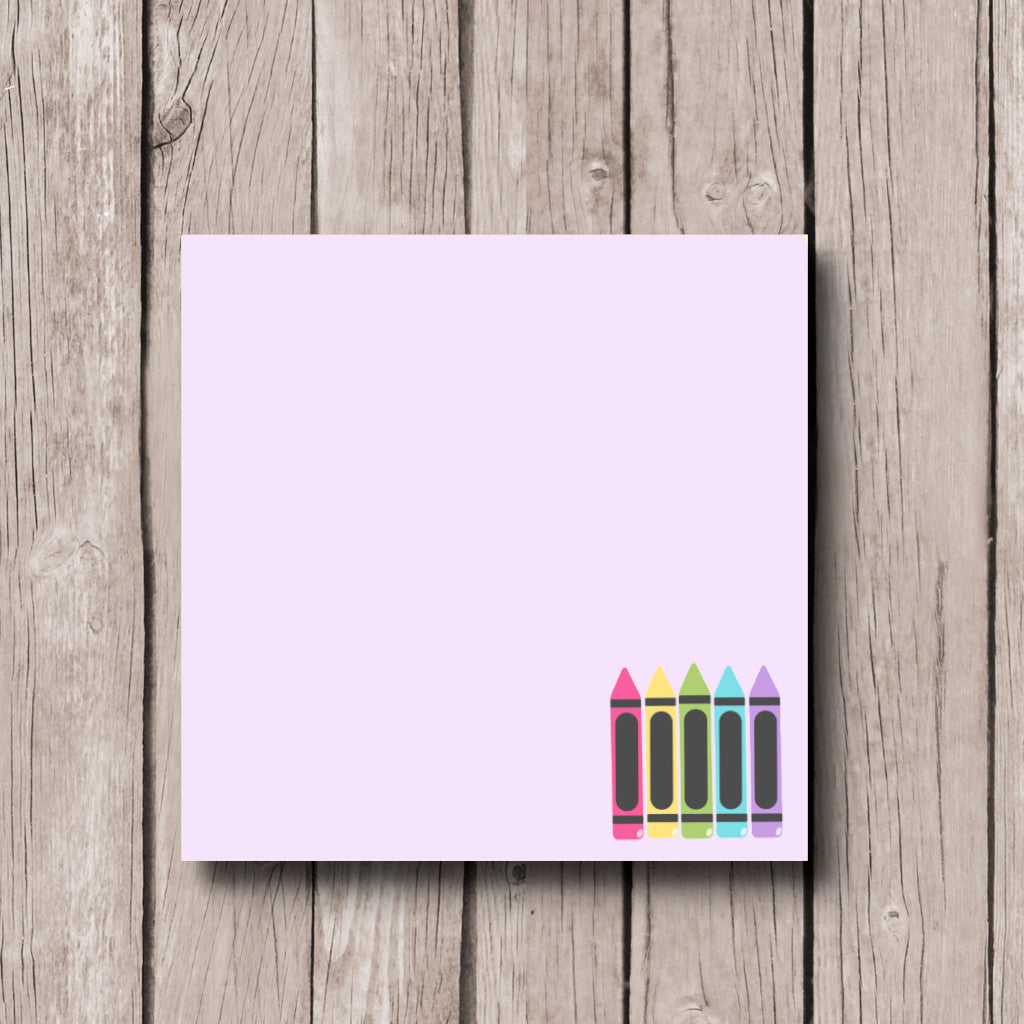 Crayon Sticky Note