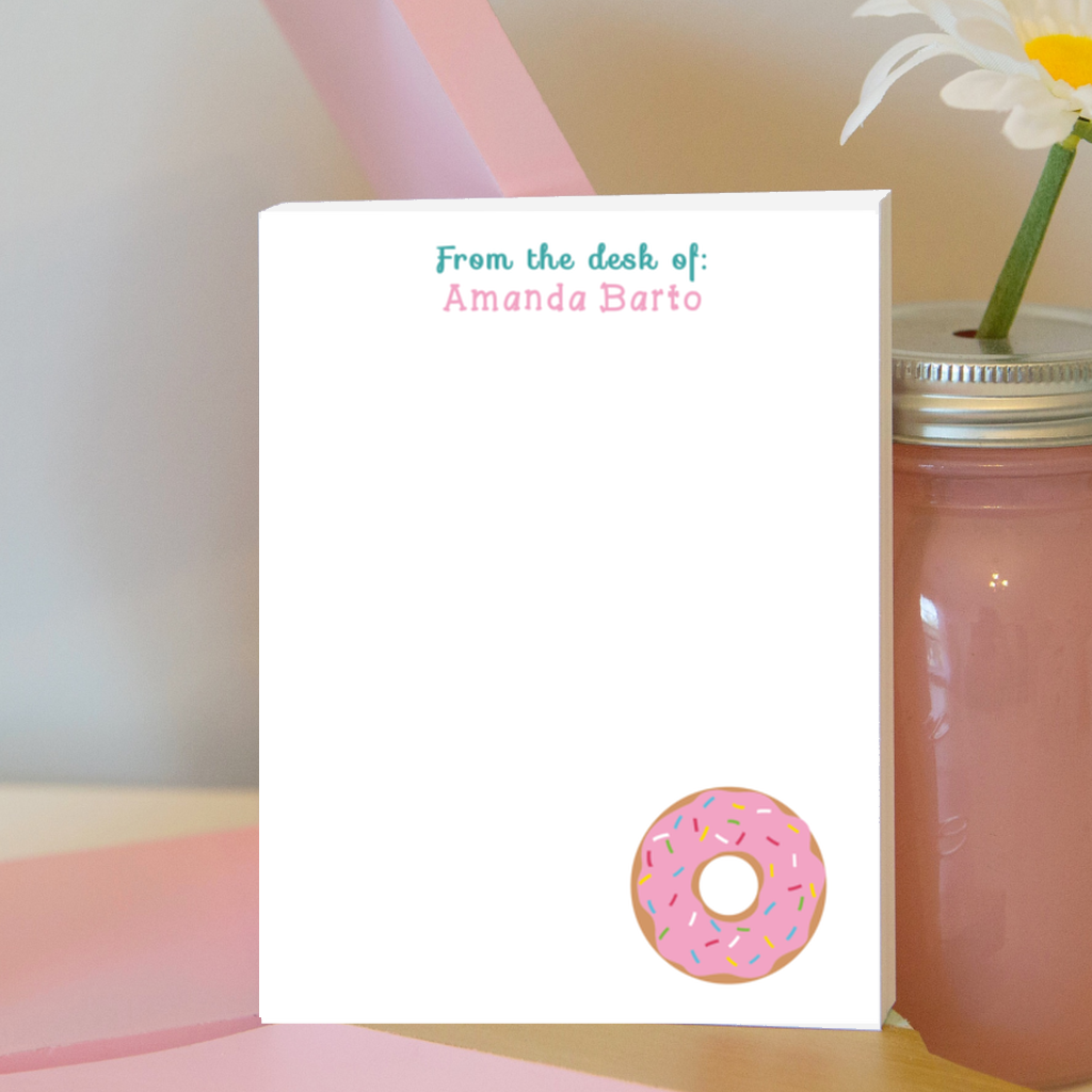 Donut Notepad