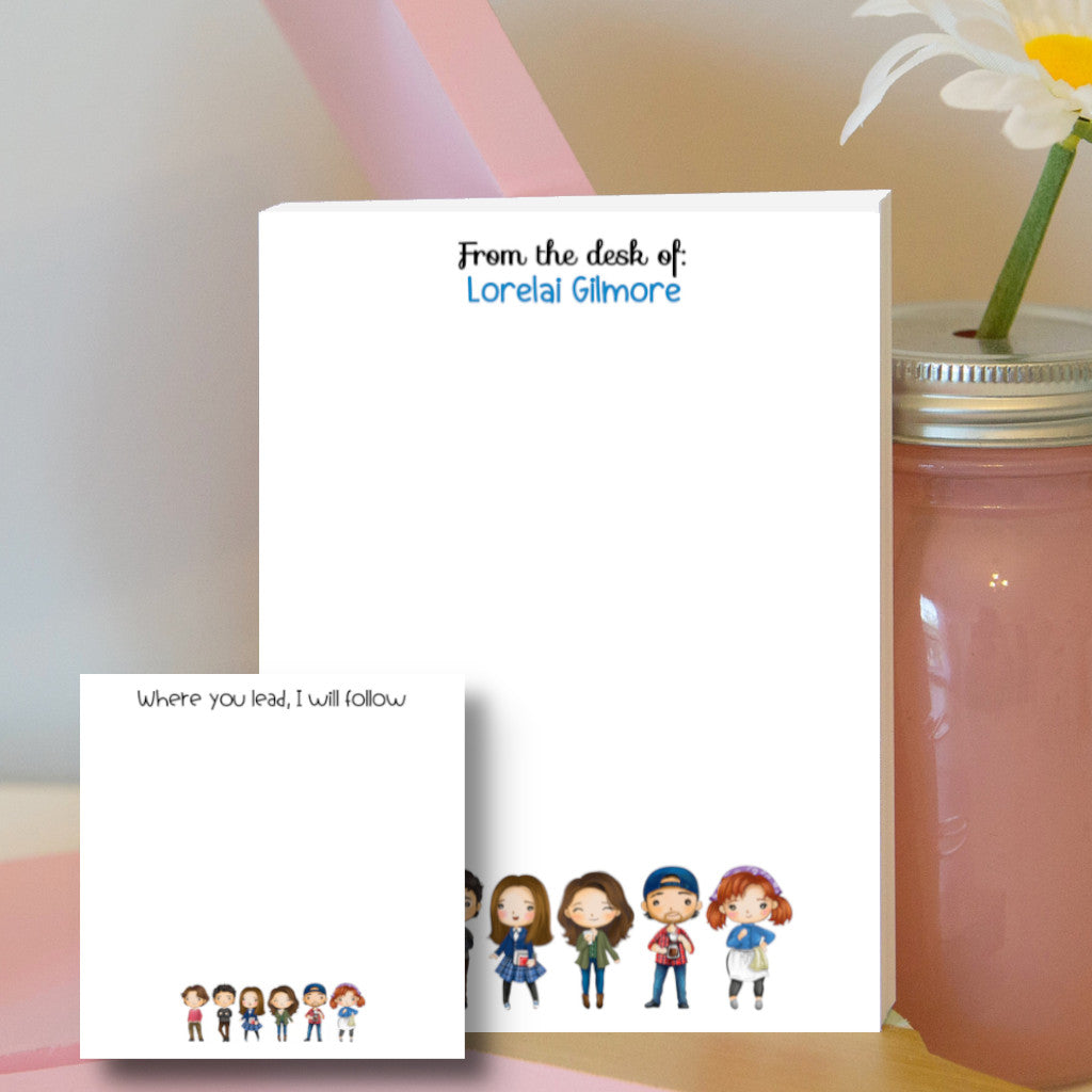 Gilmore Girls Sticky Note & Notepad Bundle