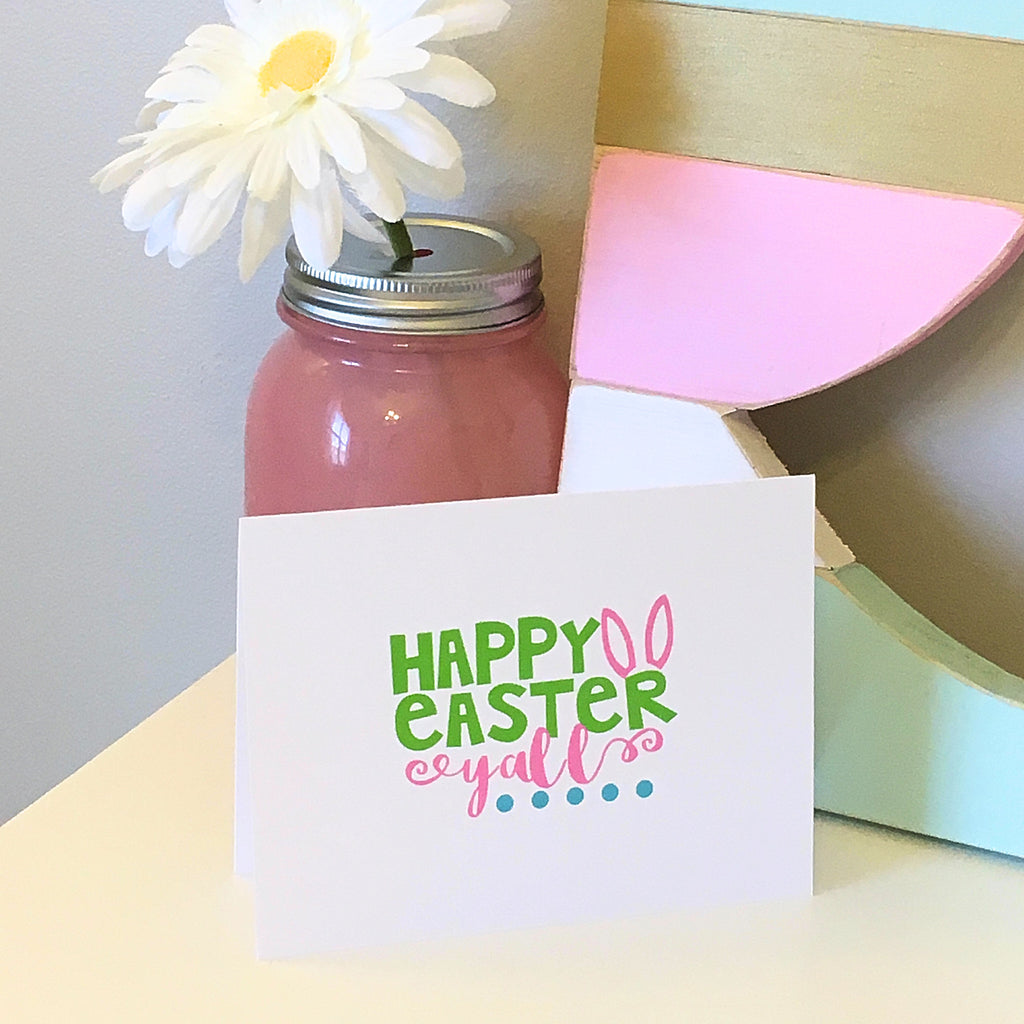 Happy Easter Y'all Notecards
