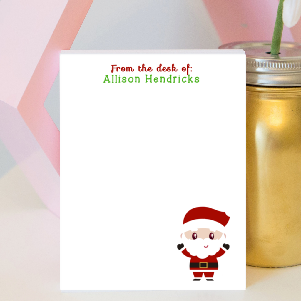 Santa Notepad