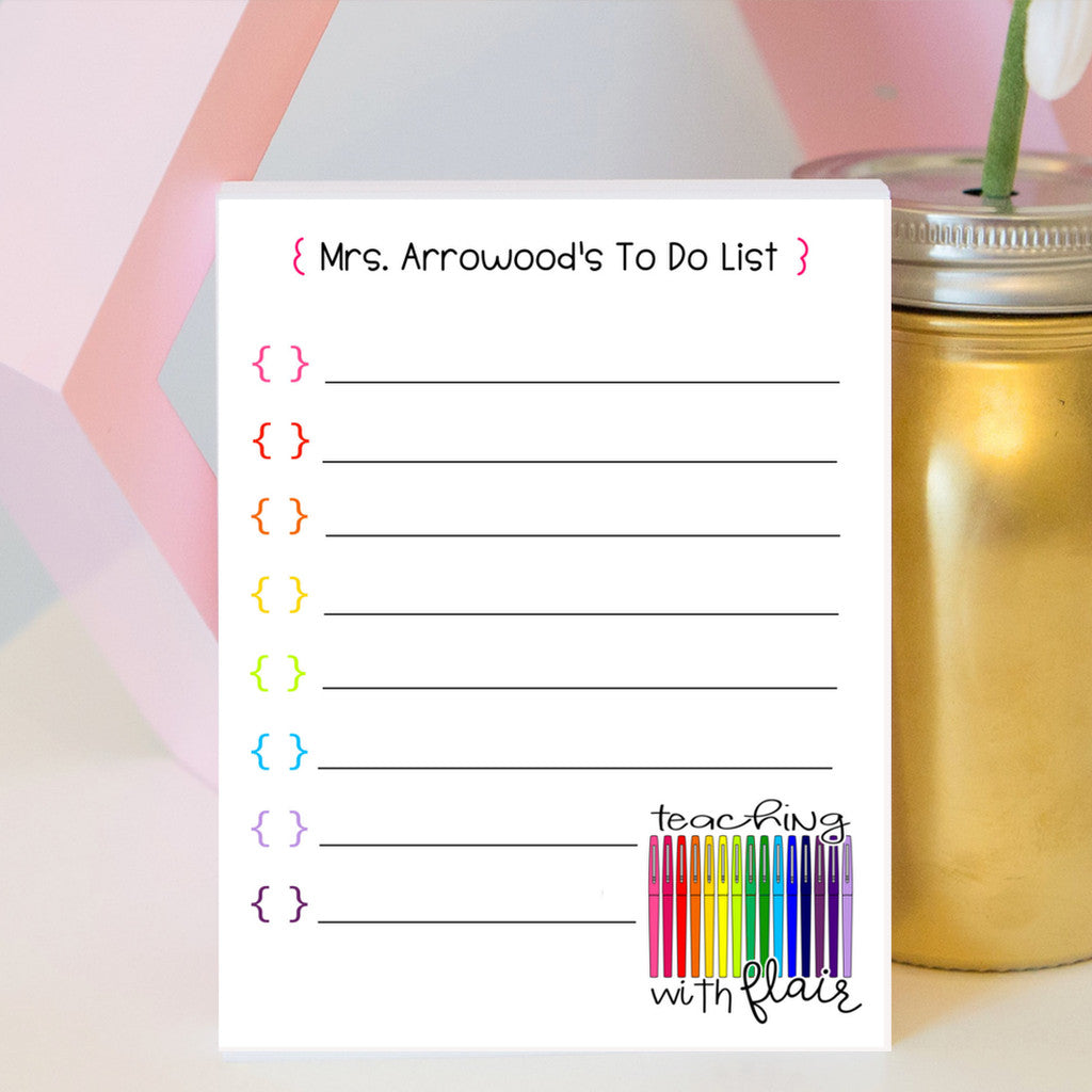 Teaching with Flair To Do List