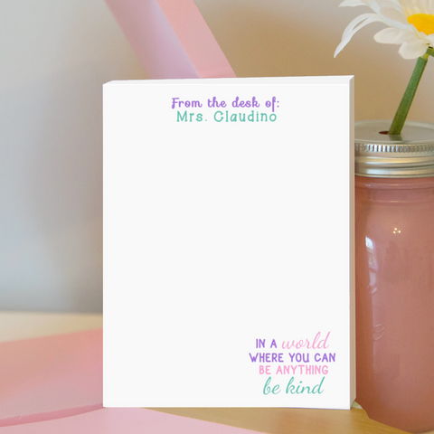Be Kind Notepad