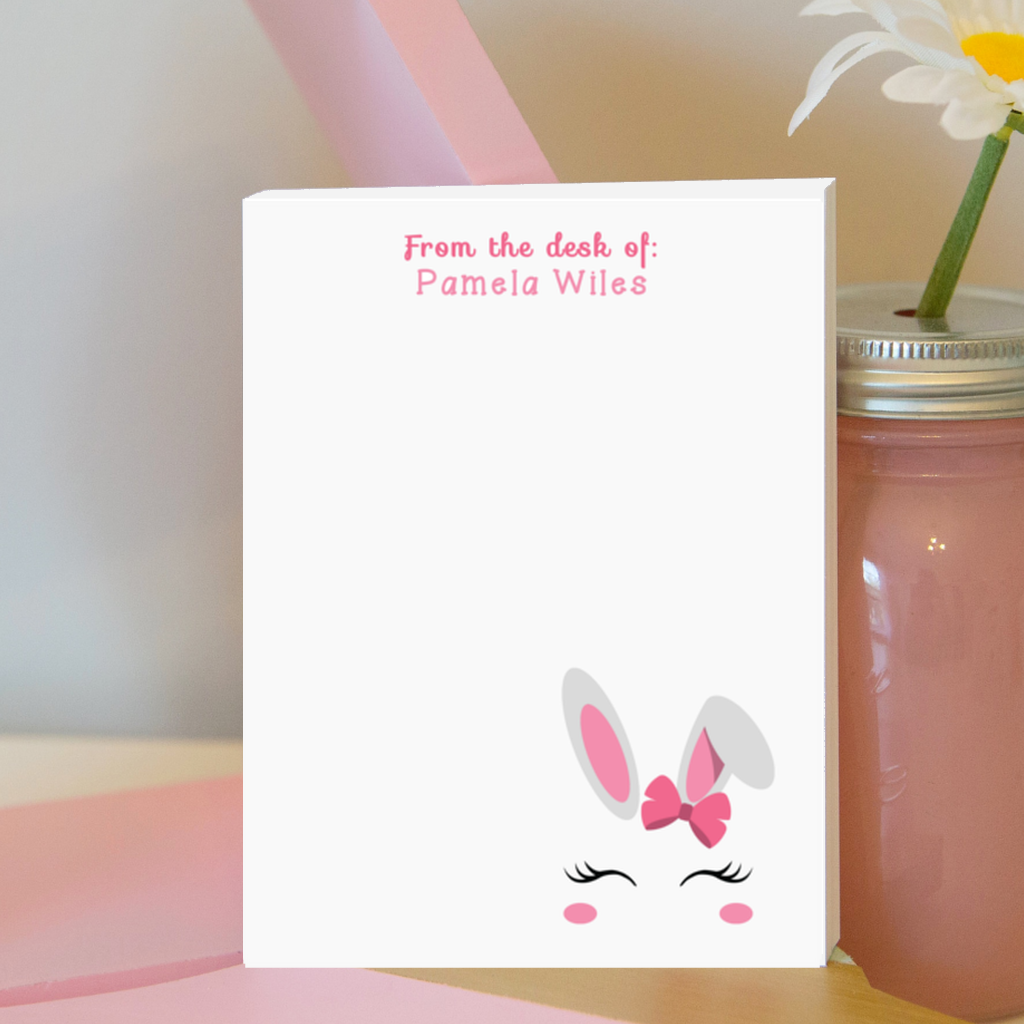 Cute Bunny Notepad