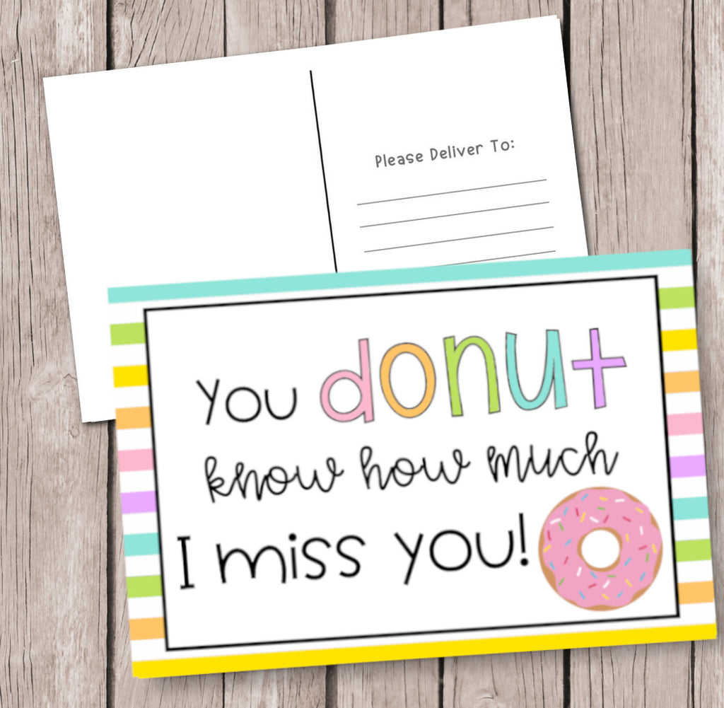 Happy Mail for Students: Donut- Postcard