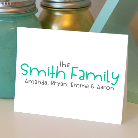 Family Notecards