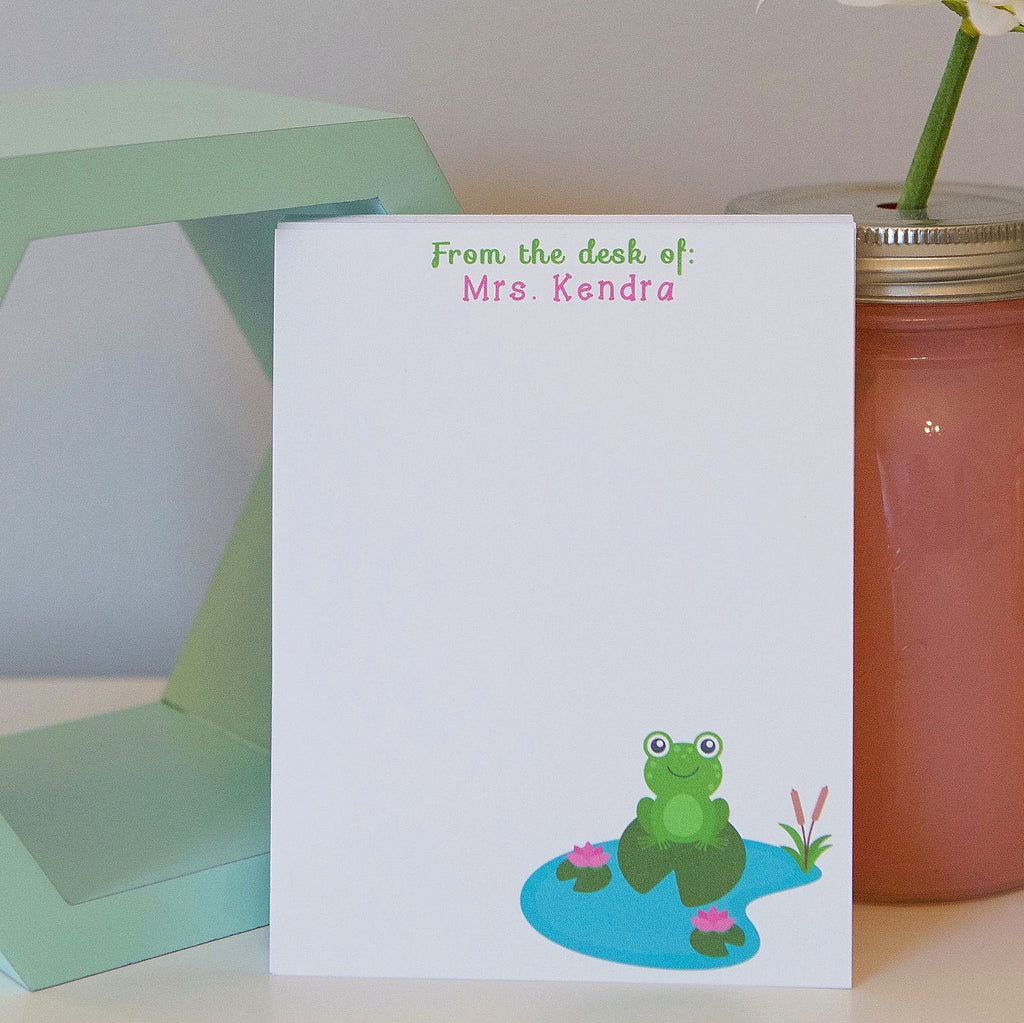 Frog Notepad