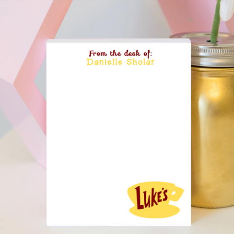 Luke's Diner Notepad