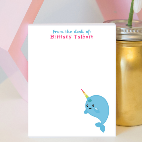 Narwhal Notepad