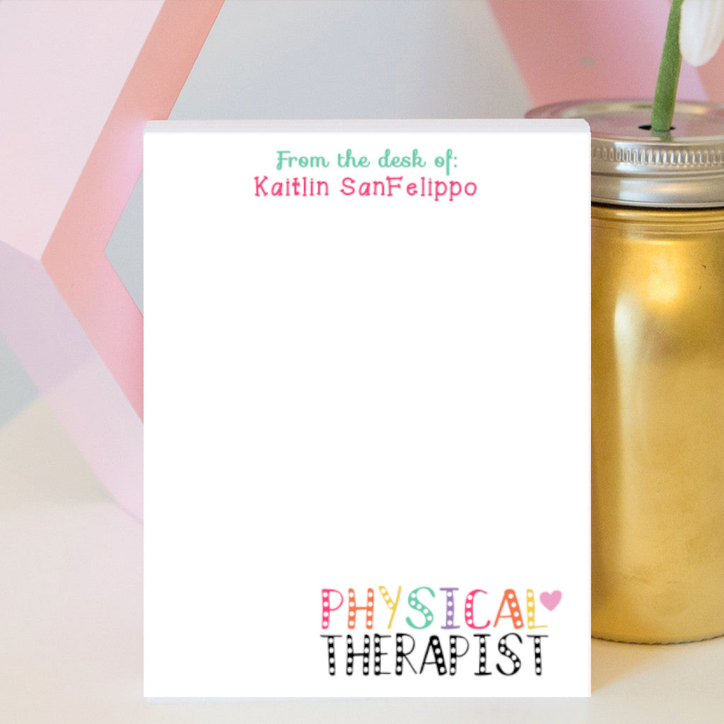 Physical Therapist Notepad