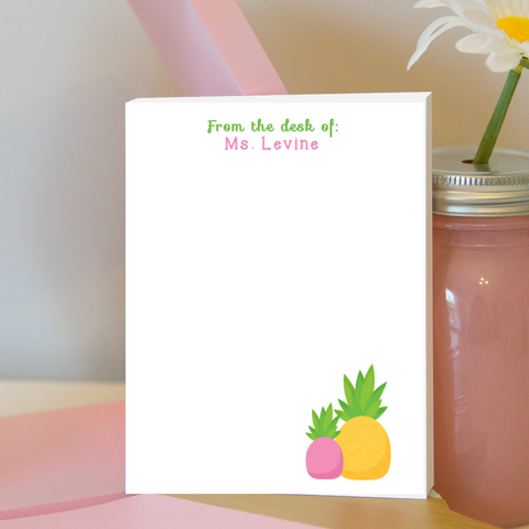 Pineapple Lover Notepad
