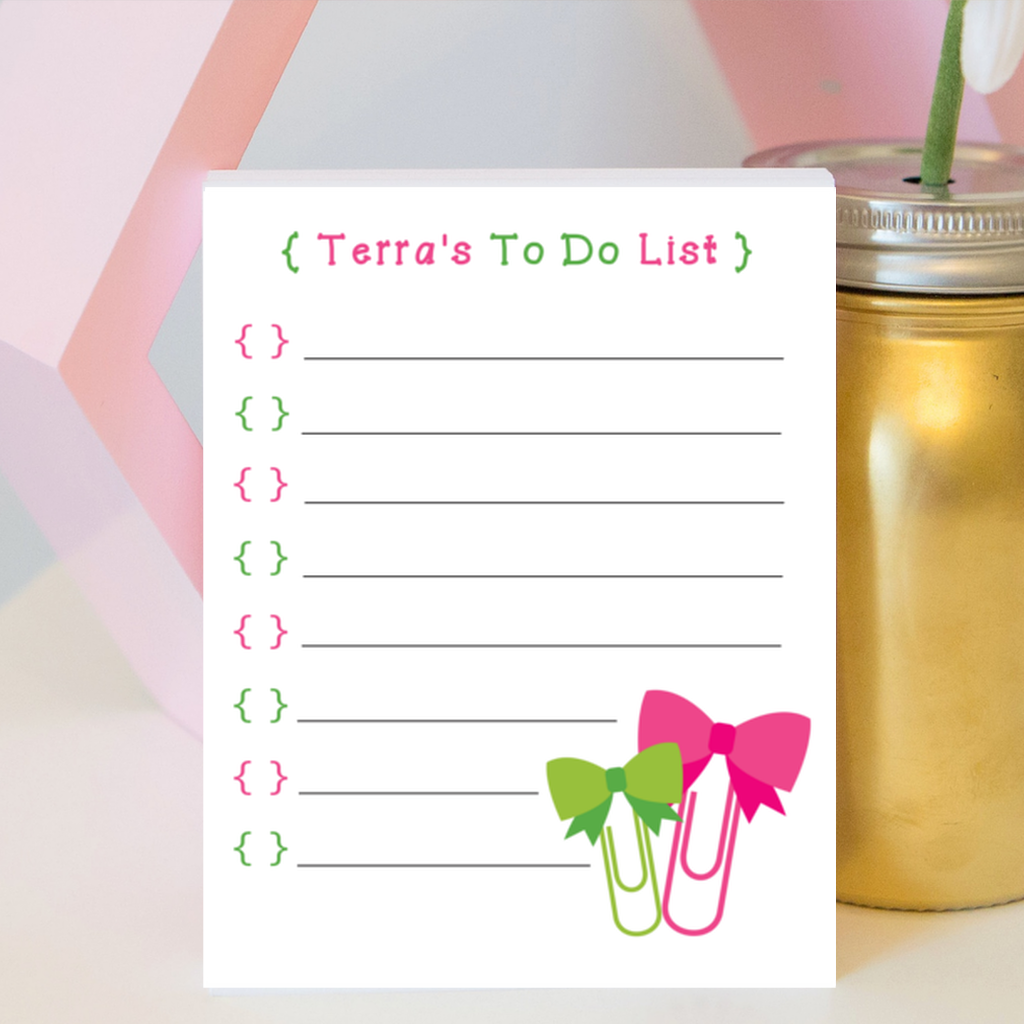 Planner Clip To Do List
