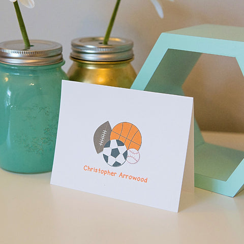 Sports Notecards