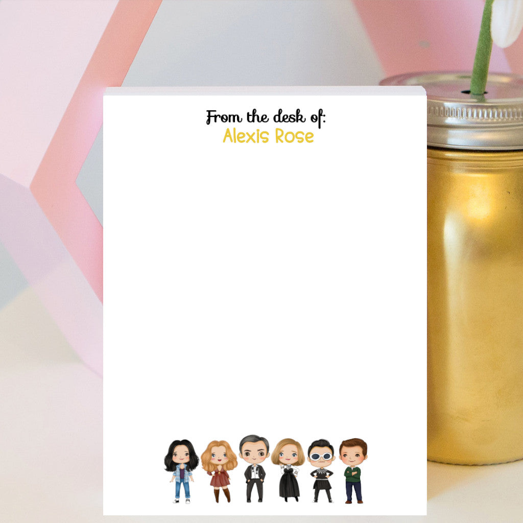 Rose Family Notepad