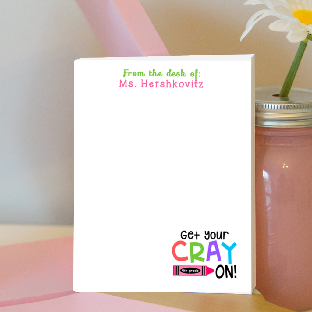 Get Your Cray On! Notepad