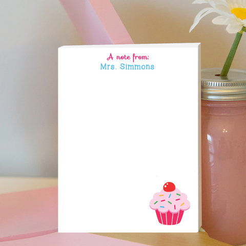 Cupcake Notepad
