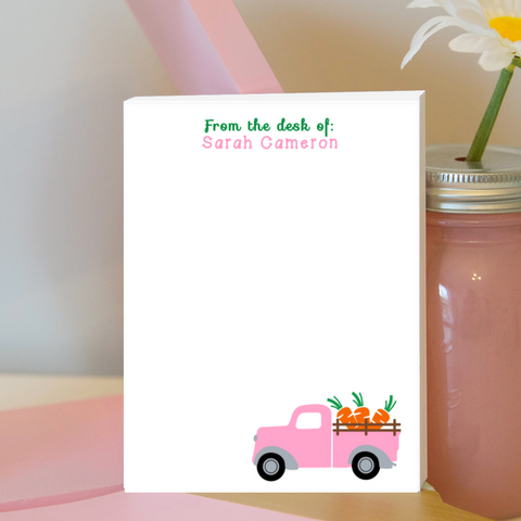 Carrot Truck Notepad