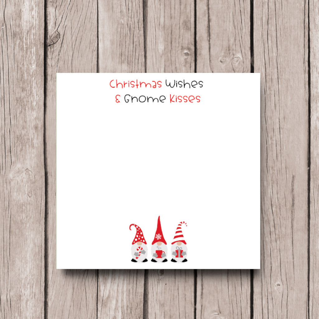 Christmas Gnome Sticky Note