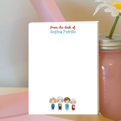 Golden Girls Notepad