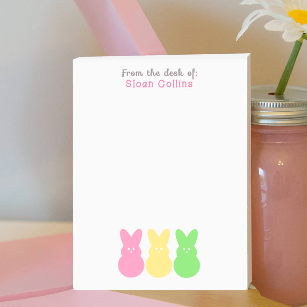 Easter Peeps Notepad