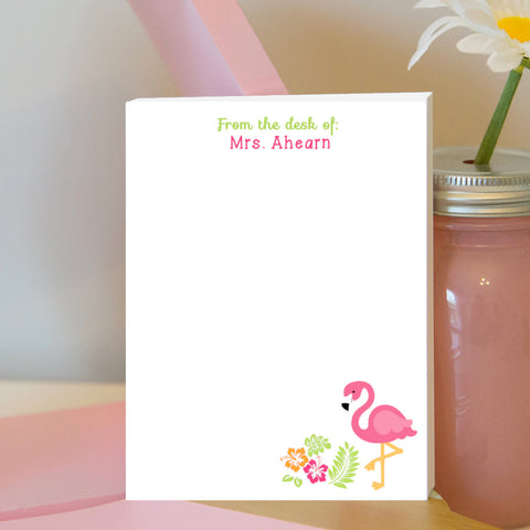 Tropical Flamingo Notepad